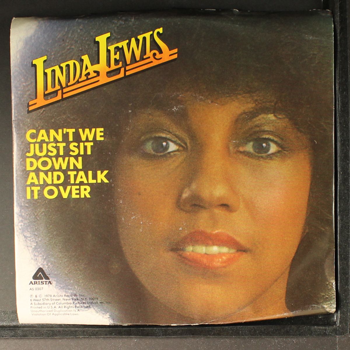 can't we just sit down and talk it over / mono by LINDA LEWIS