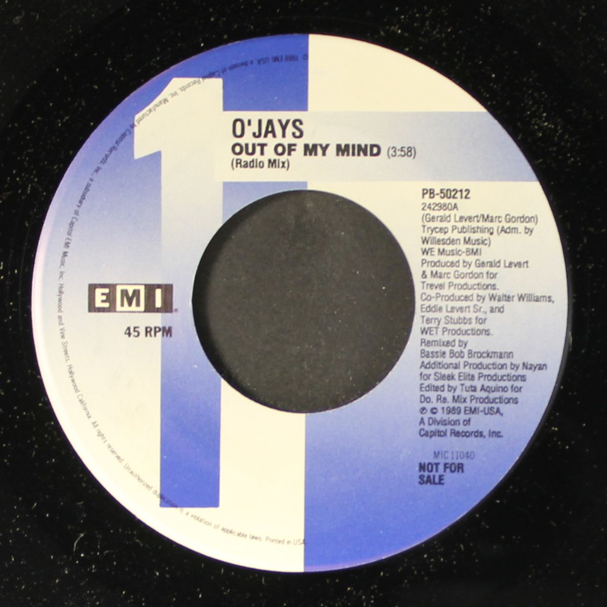 out of my mind / same by O'JAYS