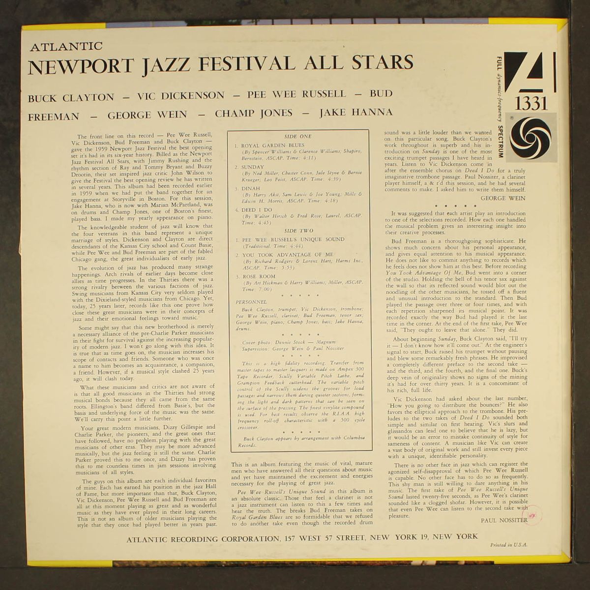 newport jazz festival all stars by VARIOUS