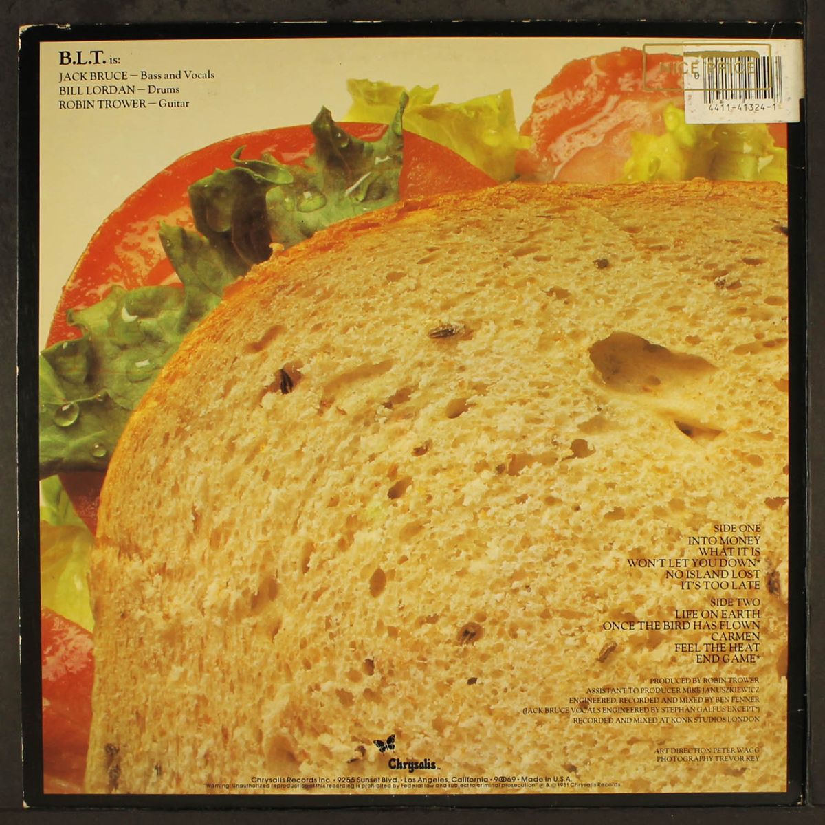 b.l.t. by ROBIN TROWER