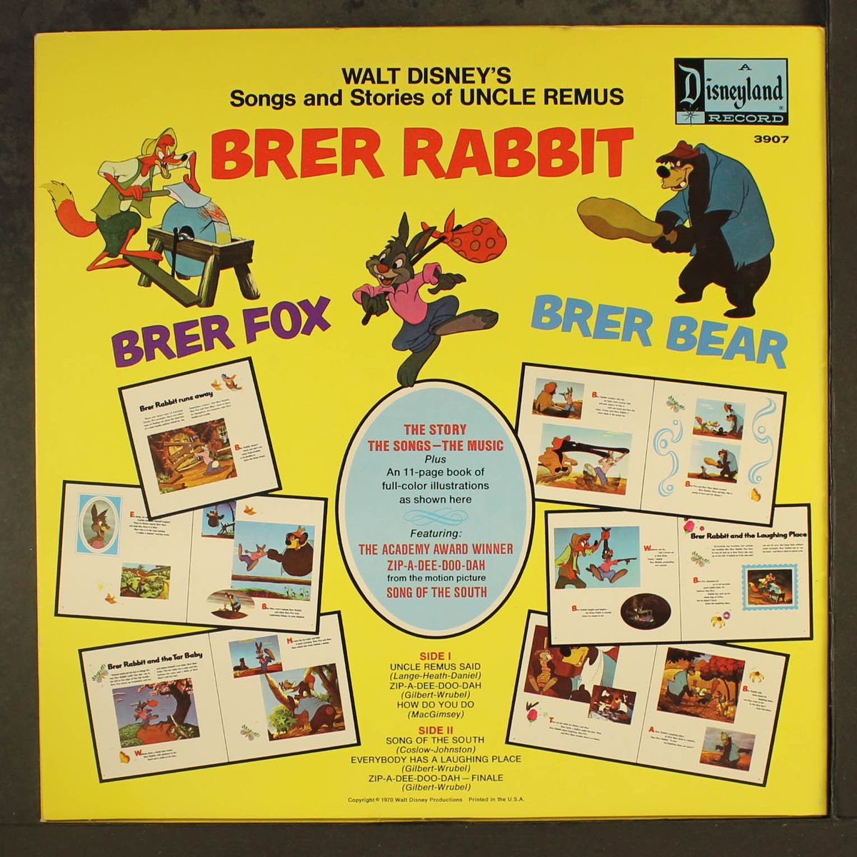brer rabbit by WALT DISNEY