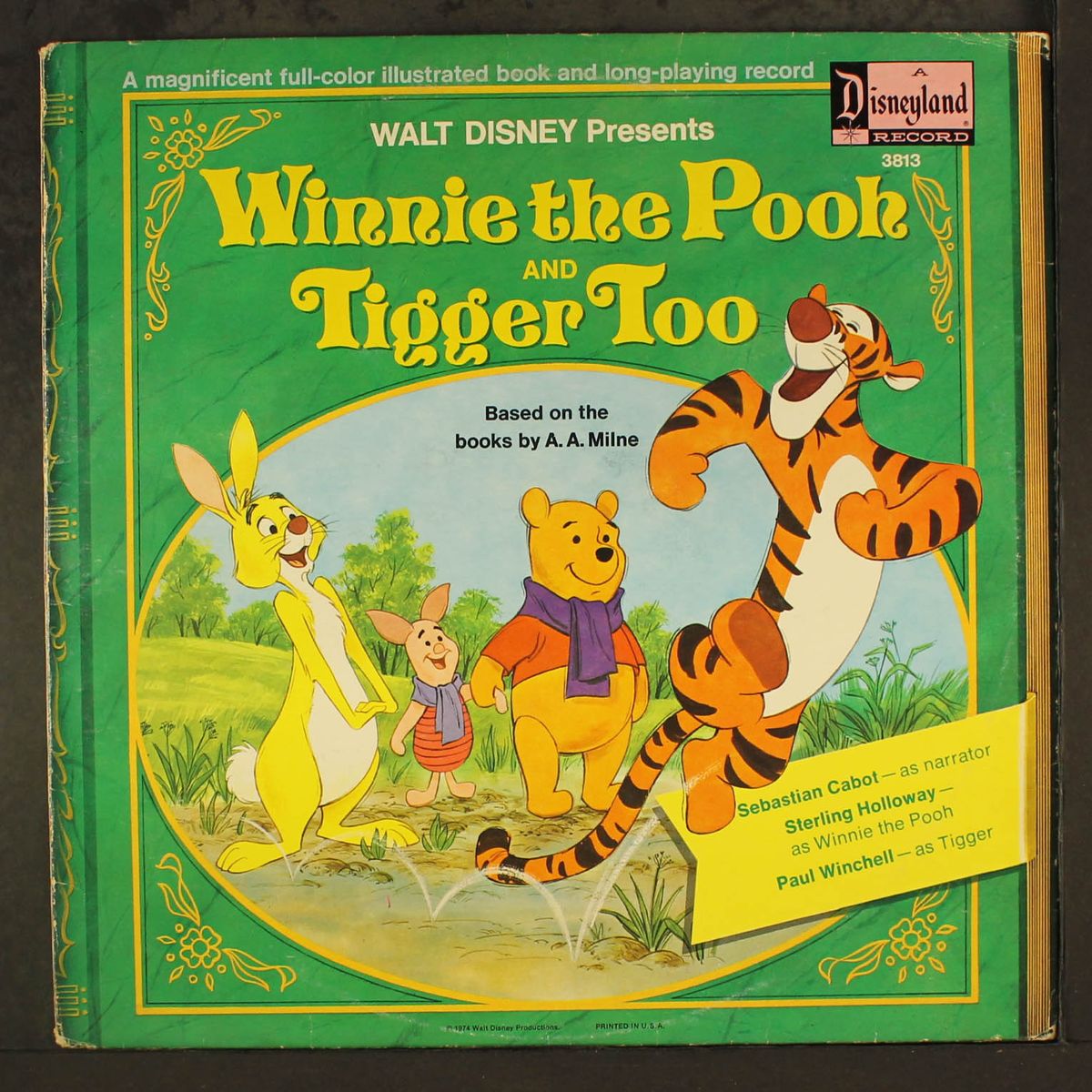 winnie the pooh & tigger too by STERLING HOLLOWAY
