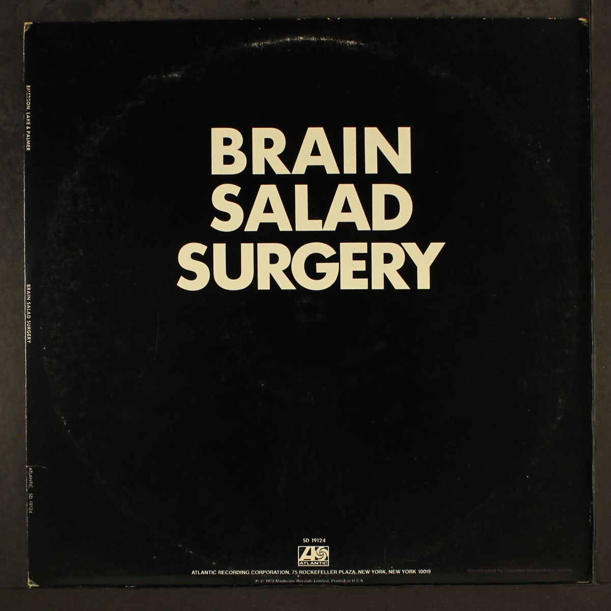 brain salad surgery by EMERSON, LAKE & PALMER