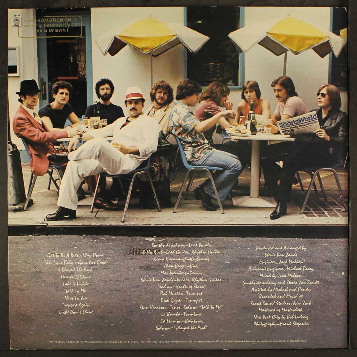 hearts of stone by SOUTHSIDE JOHNNY & ASBURY JUKES