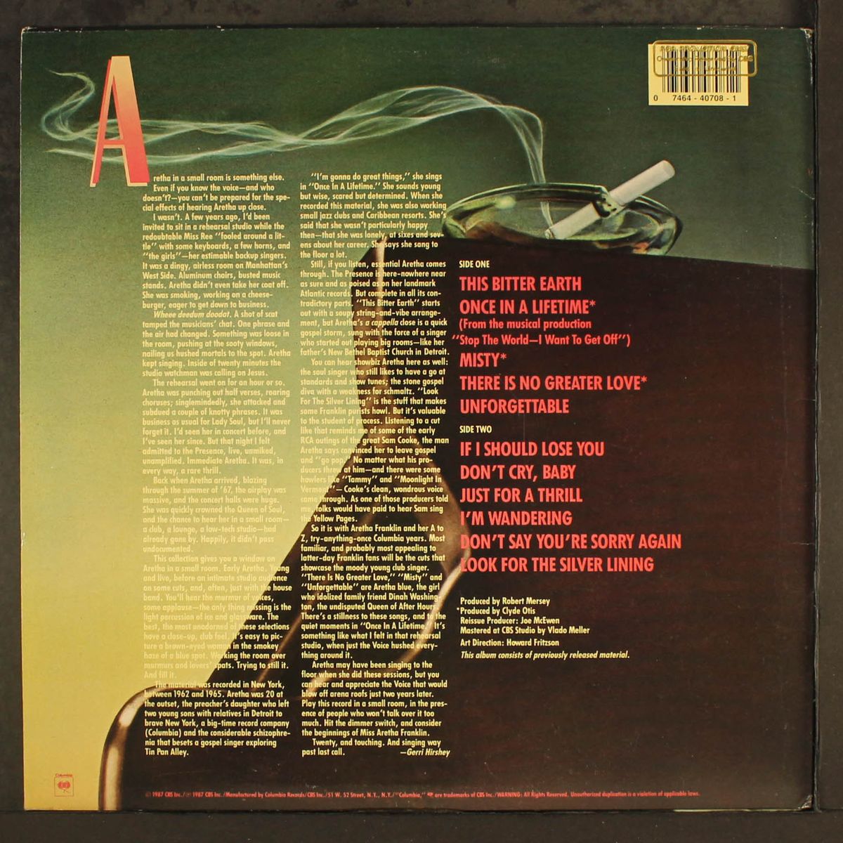 after hours by ARETHA FRANKLIN