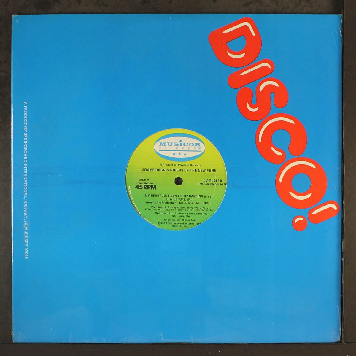my heart just can't stop dancing / short by SWAMP DOGG