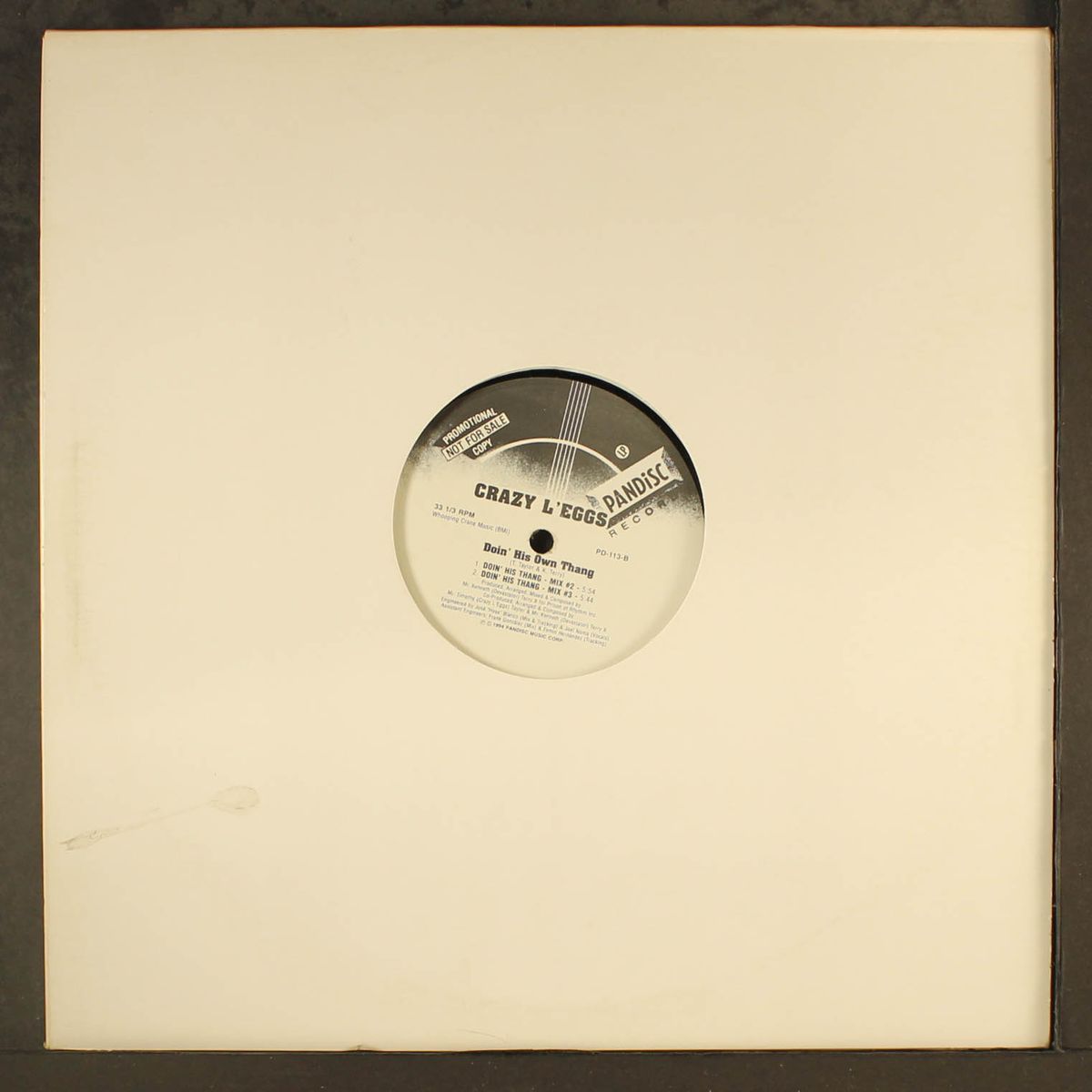 doin' his own thang / remix by CRAZY L'EGGS