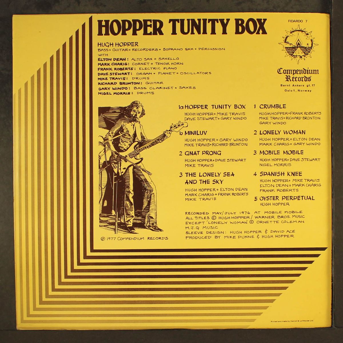 hopper tunity box by HUGH HOPPER