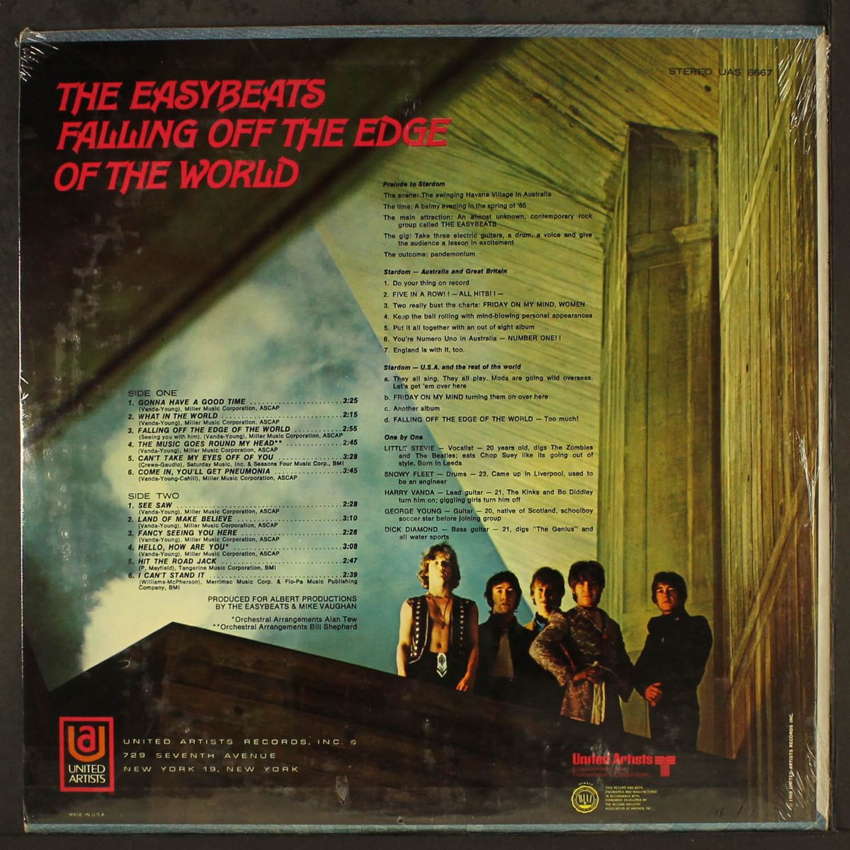 falling off the edge of the world by EASYBEATS