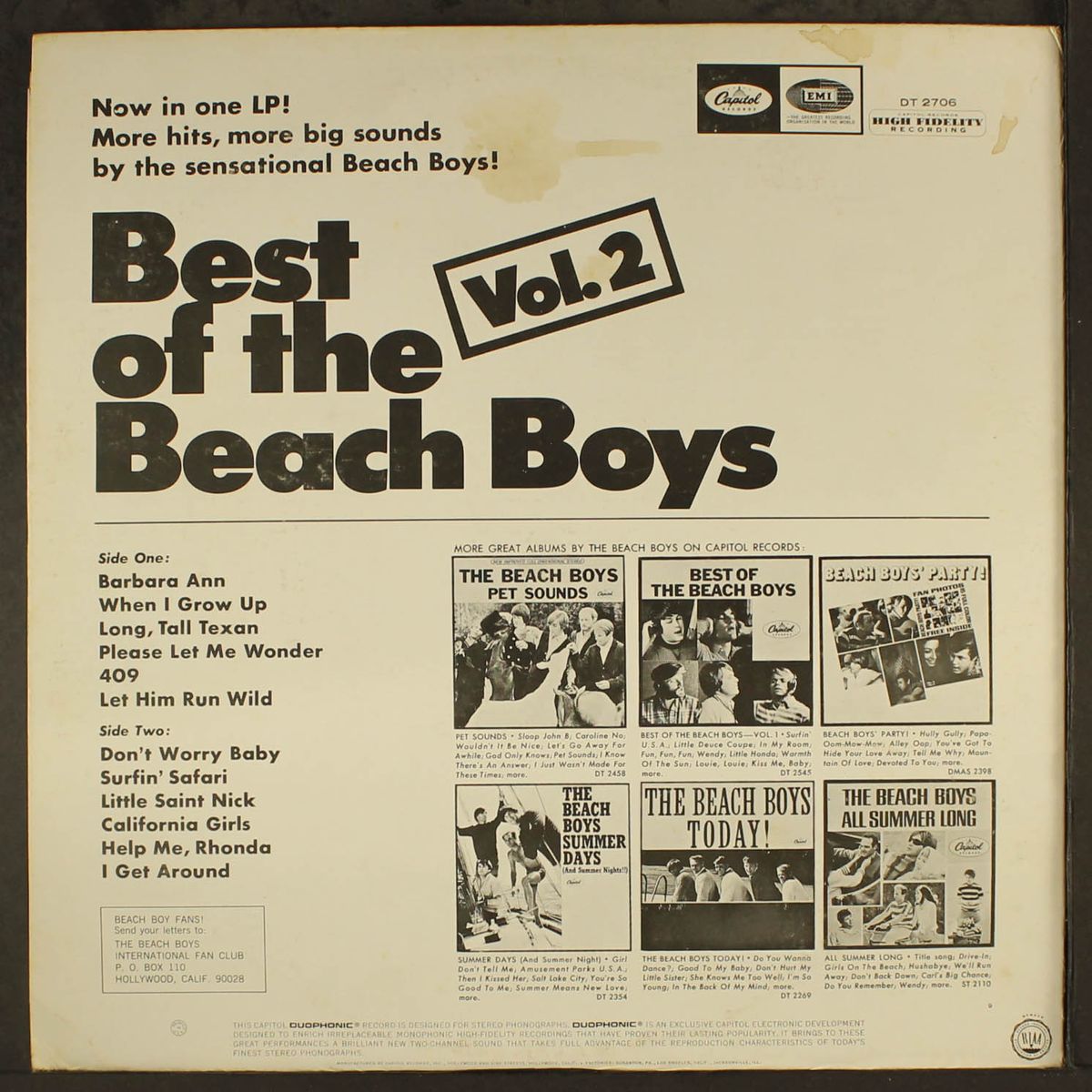 best of, vol. 2 by BEACH BOYS