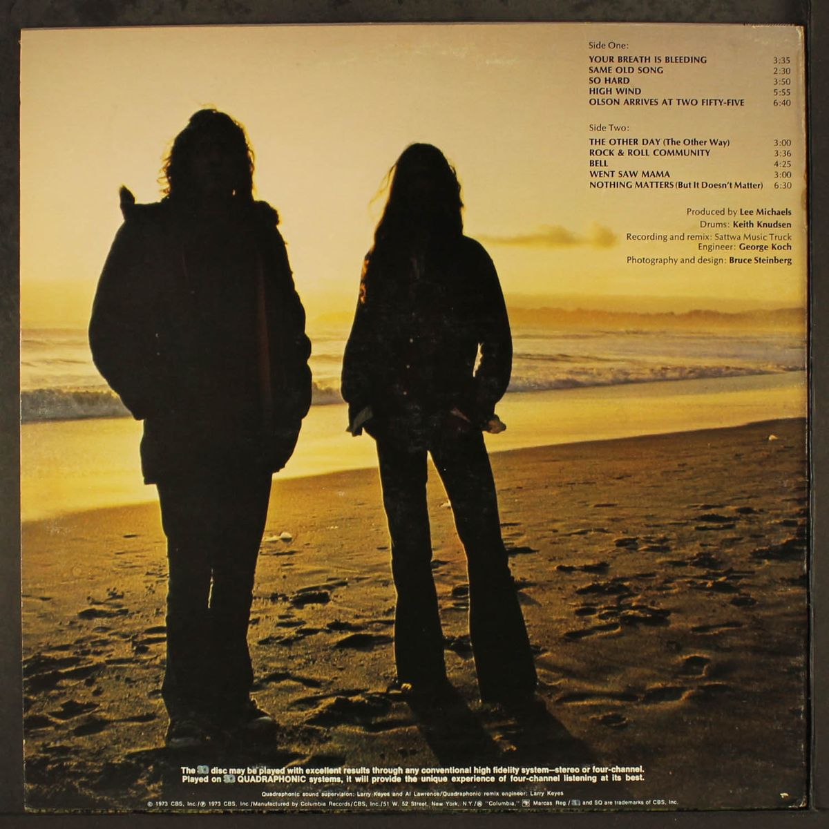 nice day for something by LEE MICHAELS