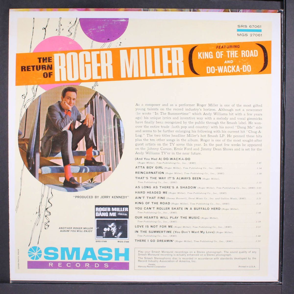 the return of by ROGER MILLER