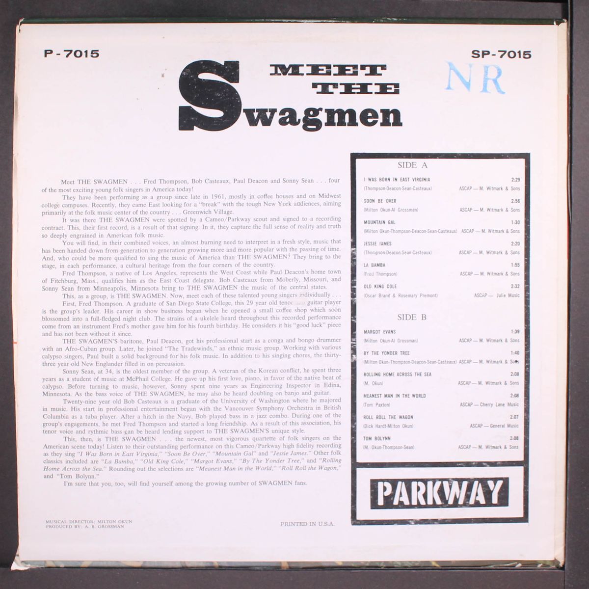 meet the swagmen by SWAGMEN