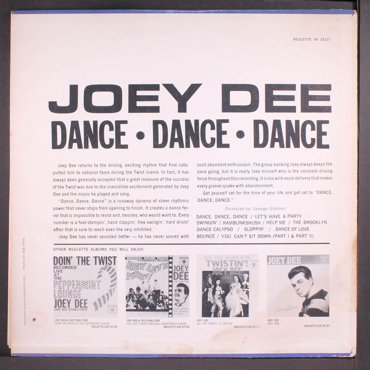 dance, dance, dance by JOEY DEE