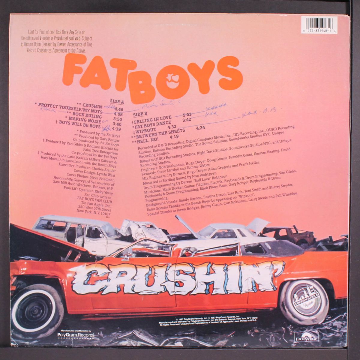 crushin' by FAT BOYS