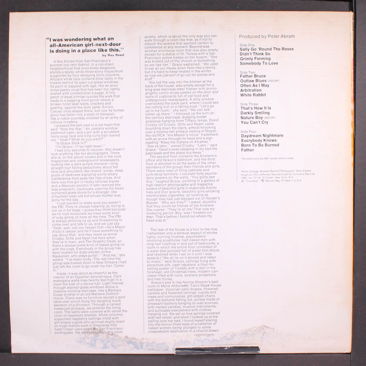 collector's items from the s.f. scene by GRACE SLICK & GREAT SOCIETY