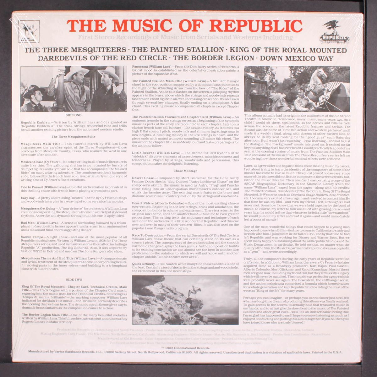 the 3 mesquiteers / music from republic westerns & serials by SOUNDTRACK