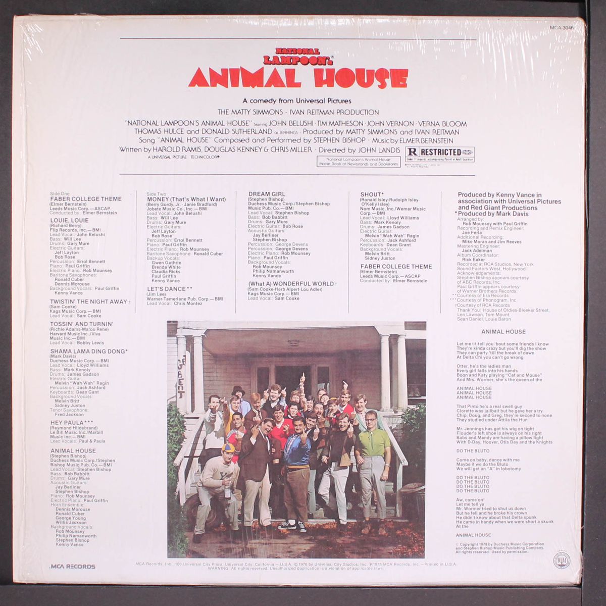 animal house by SOUNDTRACK