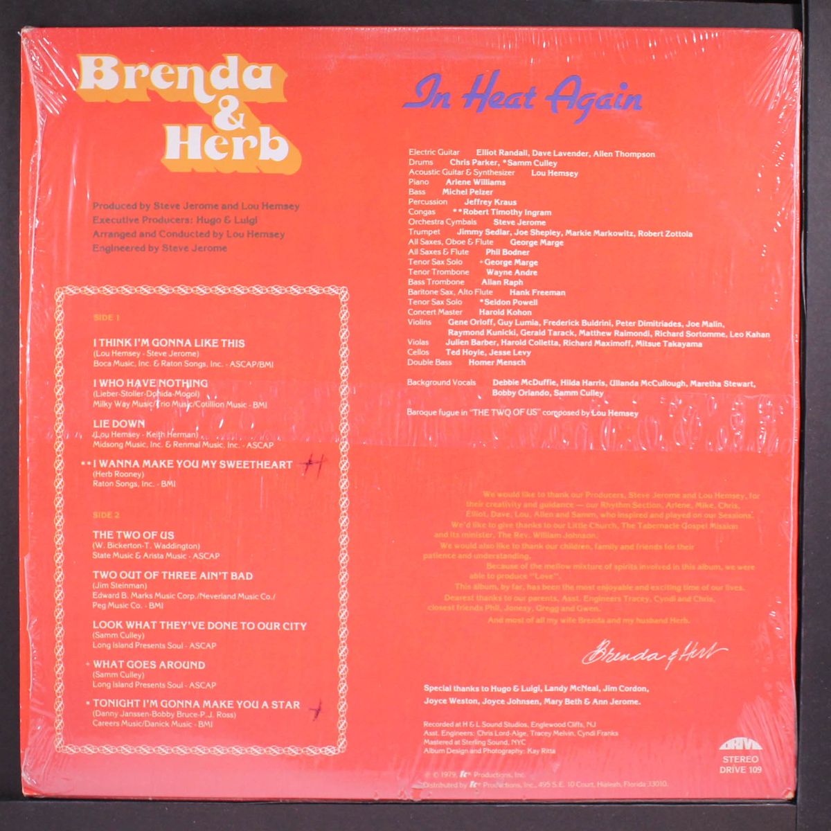 in heat again by BRENDA & HERB