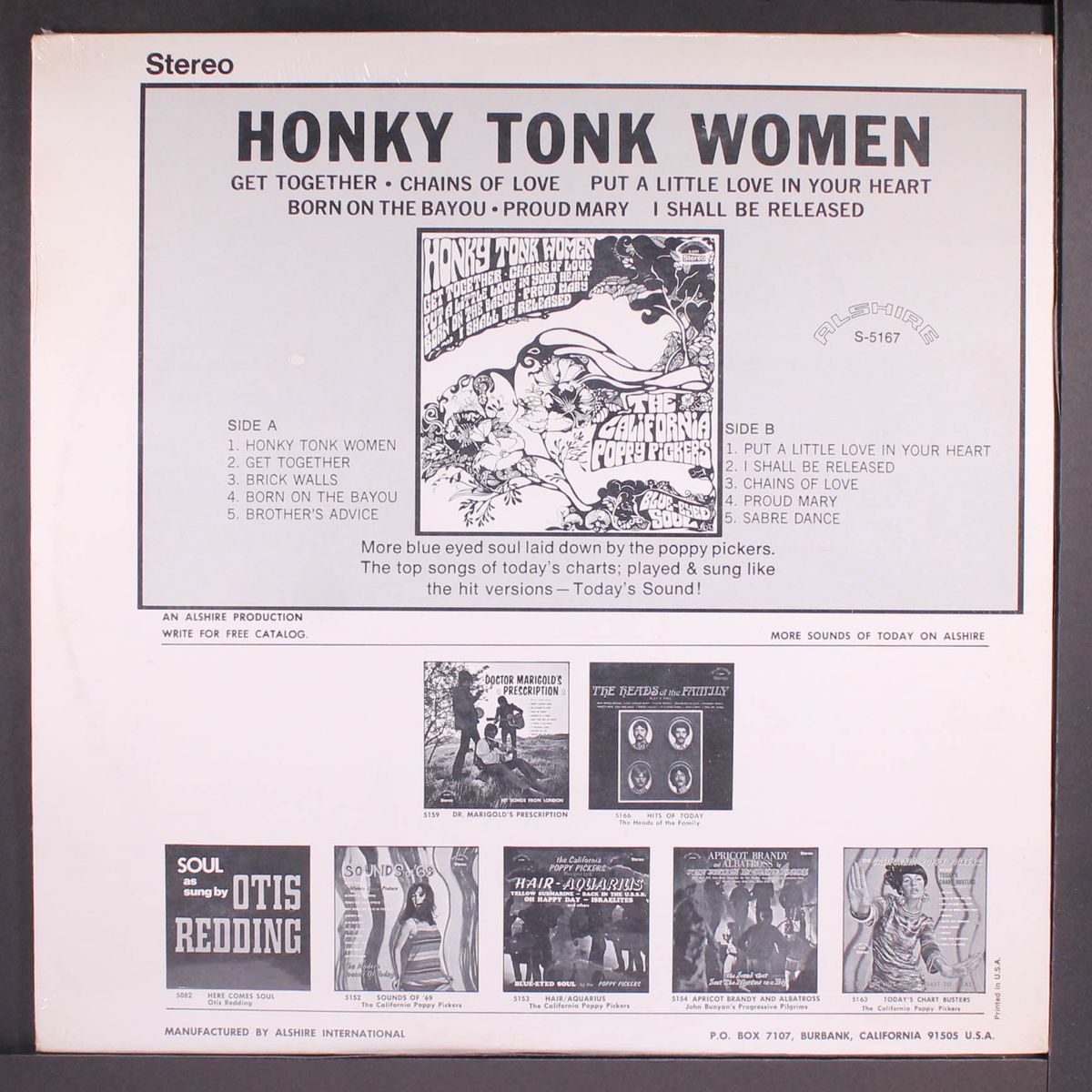 honky tonk women by CALIFORNIA POPPY PICKERS