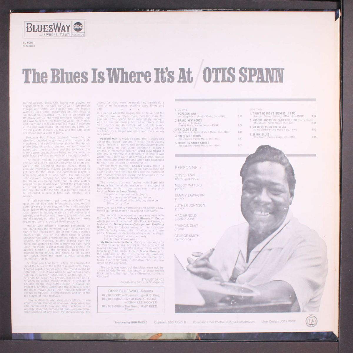 the blues is where its at by OTIS SPANN