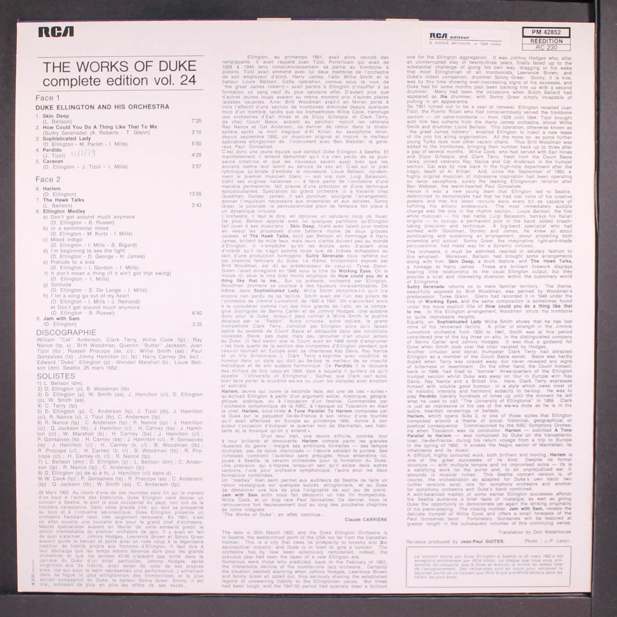the works of duke, vol. 24 by DUKE ELLINGTON