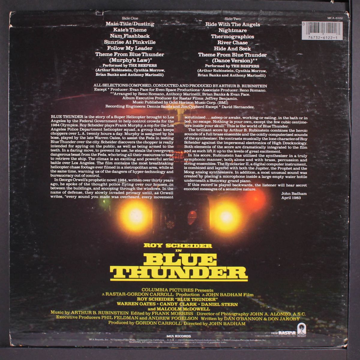 blue thunder by SOUNDTRACK