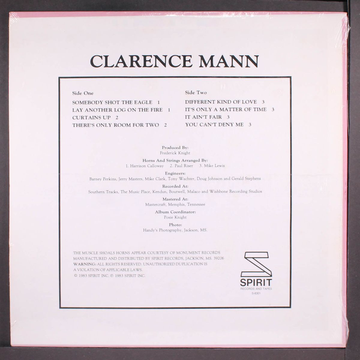 clarence mann by CLARENCE MANN