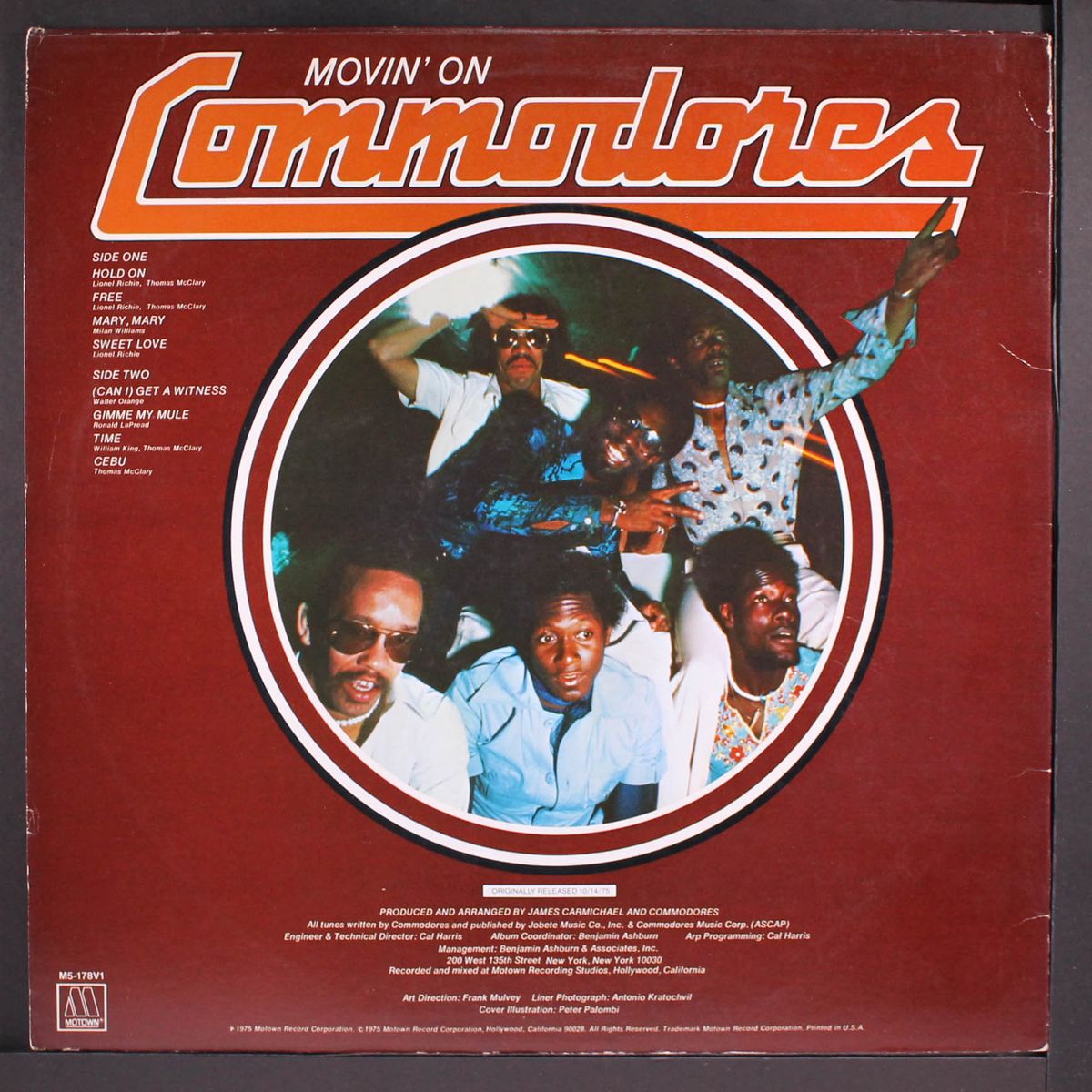 movin' on by COMMODORES
