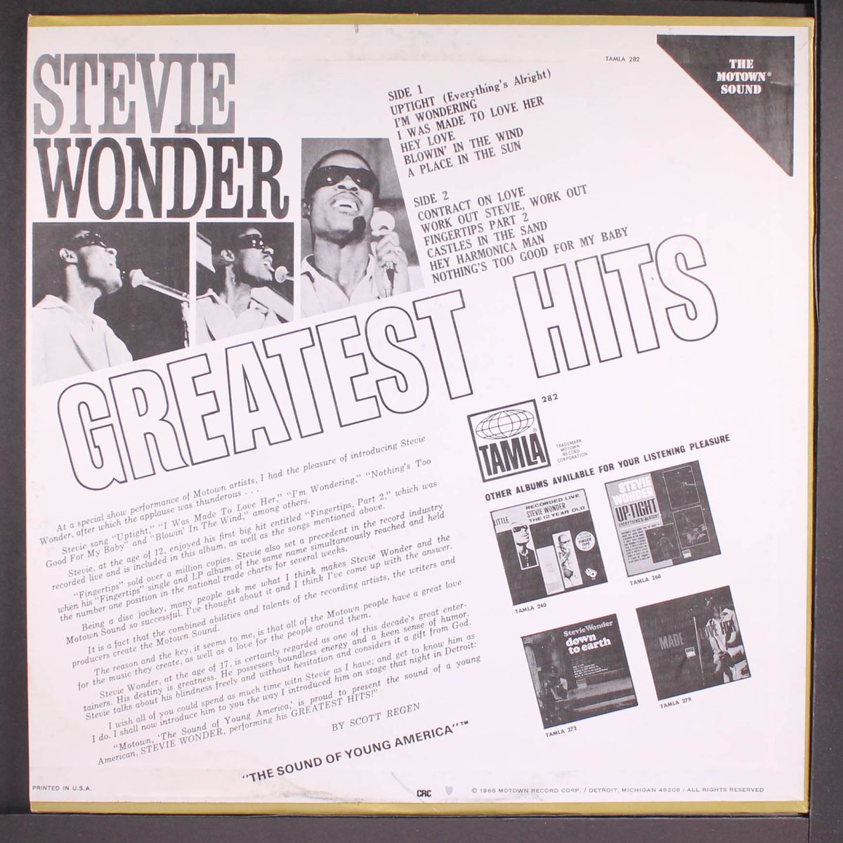 greatest hits by STEVIE WONDER