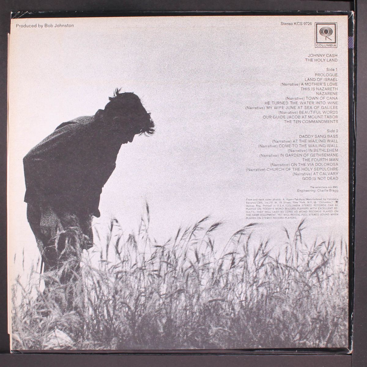 the holy land by JOHNNY CASH