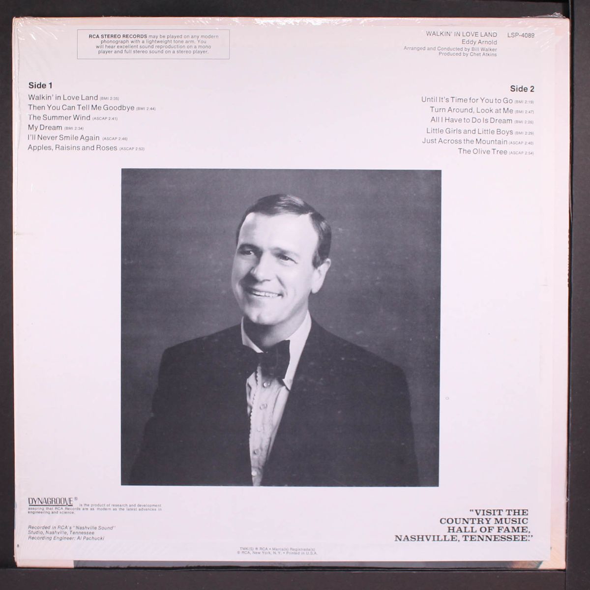 walkin' in love land by EDDY ARNOLD