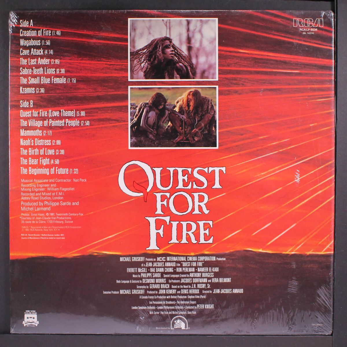 quest for fire by SOUNDTRACK