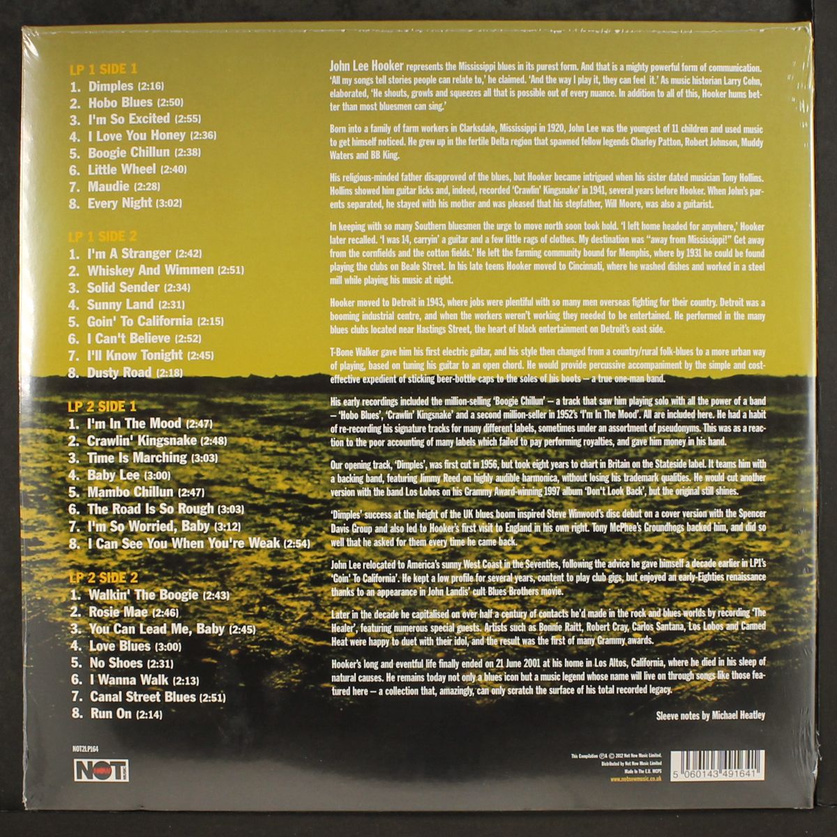 anthology by JOHN LEE HOOKER