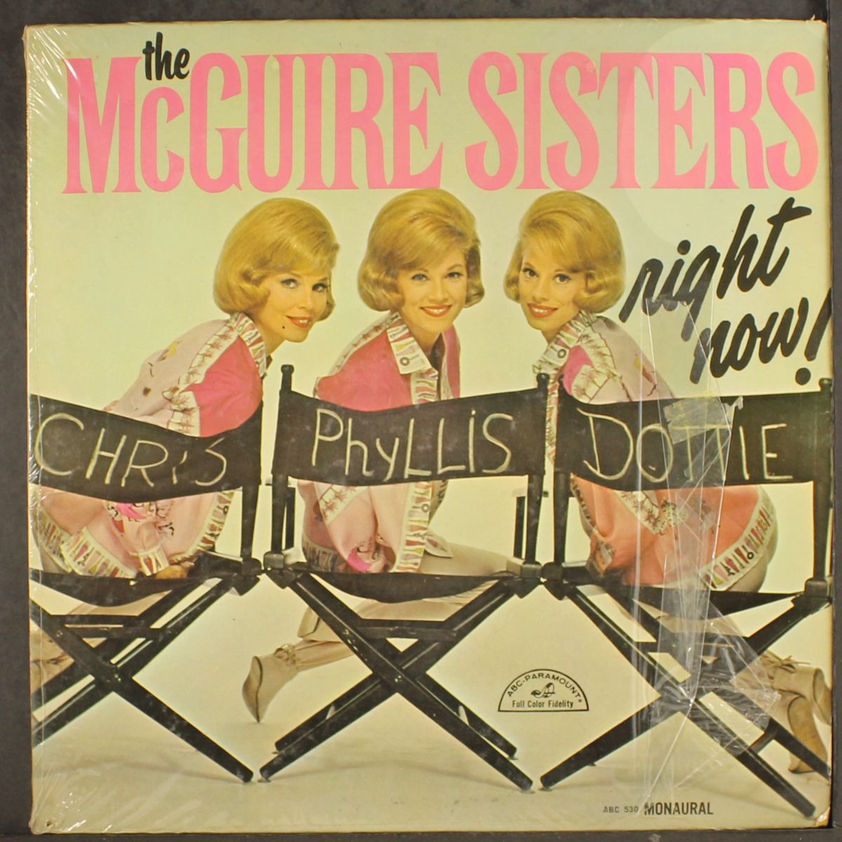 right now! by MCGUIRE SISTERS
