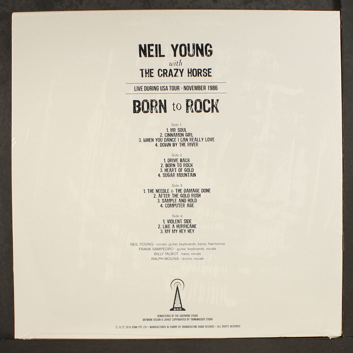 born to rock: usa tour 1986 by NEIL YOUNG W/ CRAZY HORSE