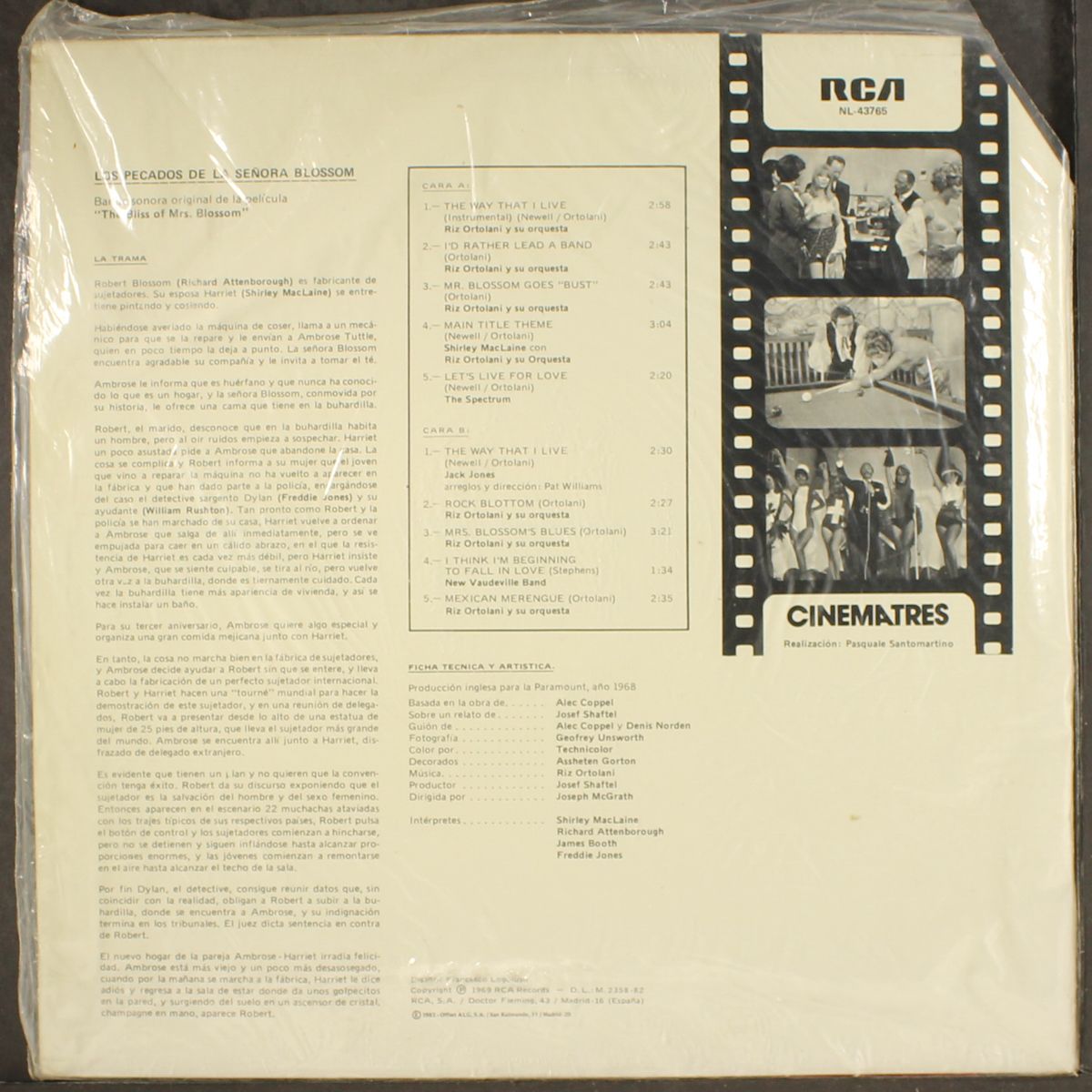 los pecados de la senora blossom by SOUNDTRACK
