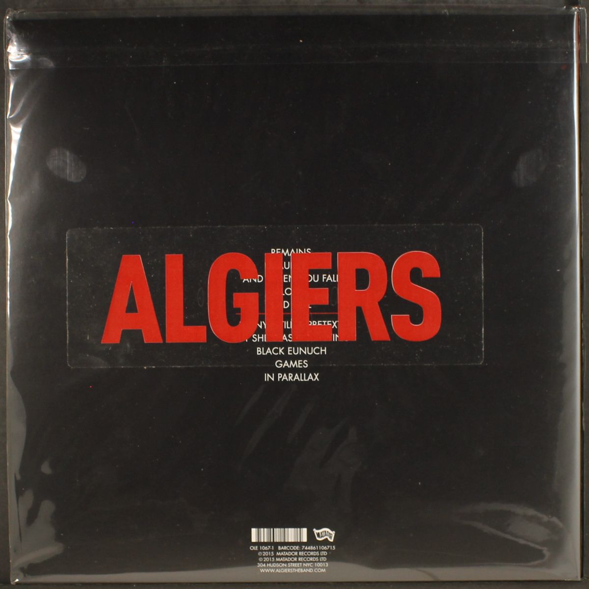 algiers by ALGIERS