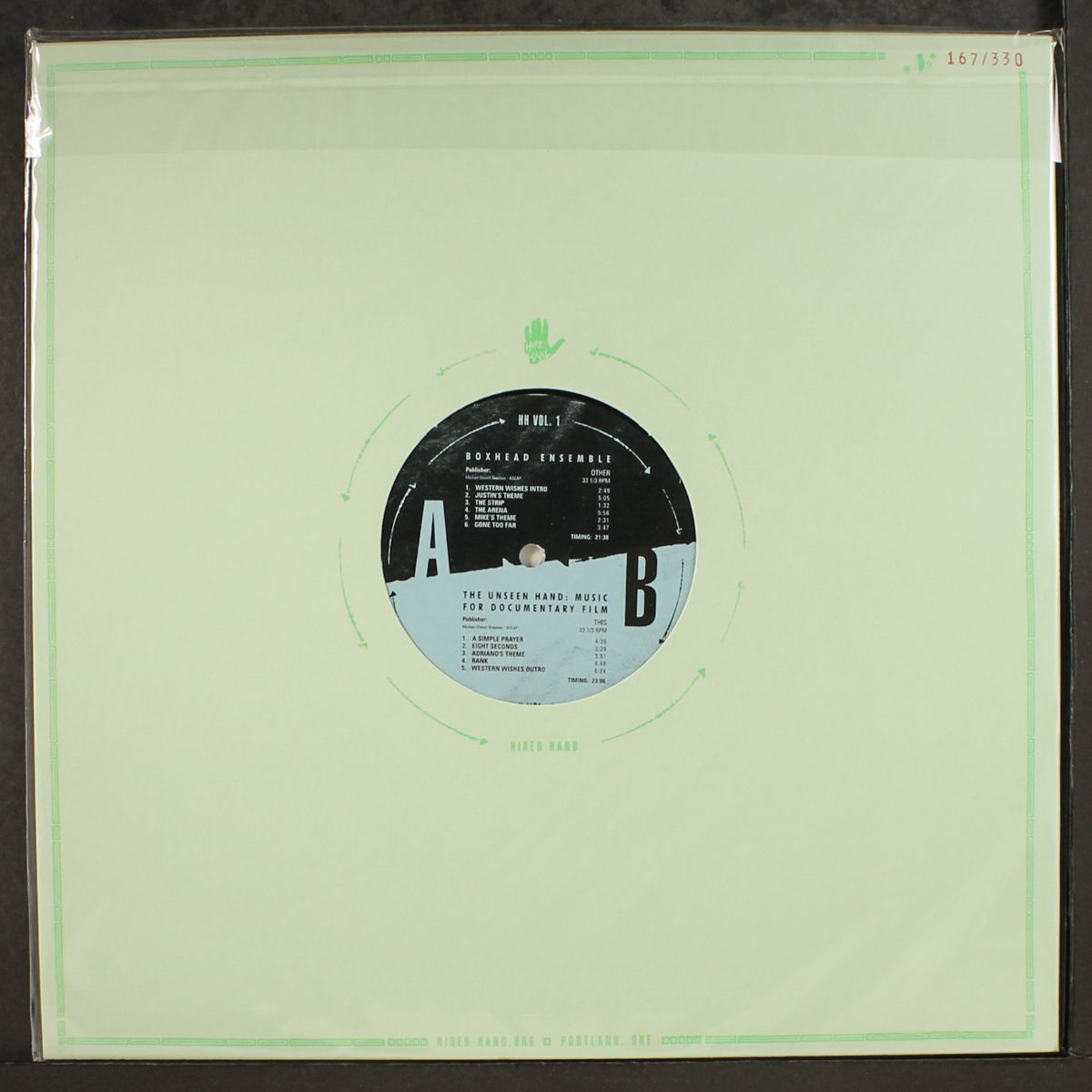 the unseen hand by BOXHEAD ENSEMBLE