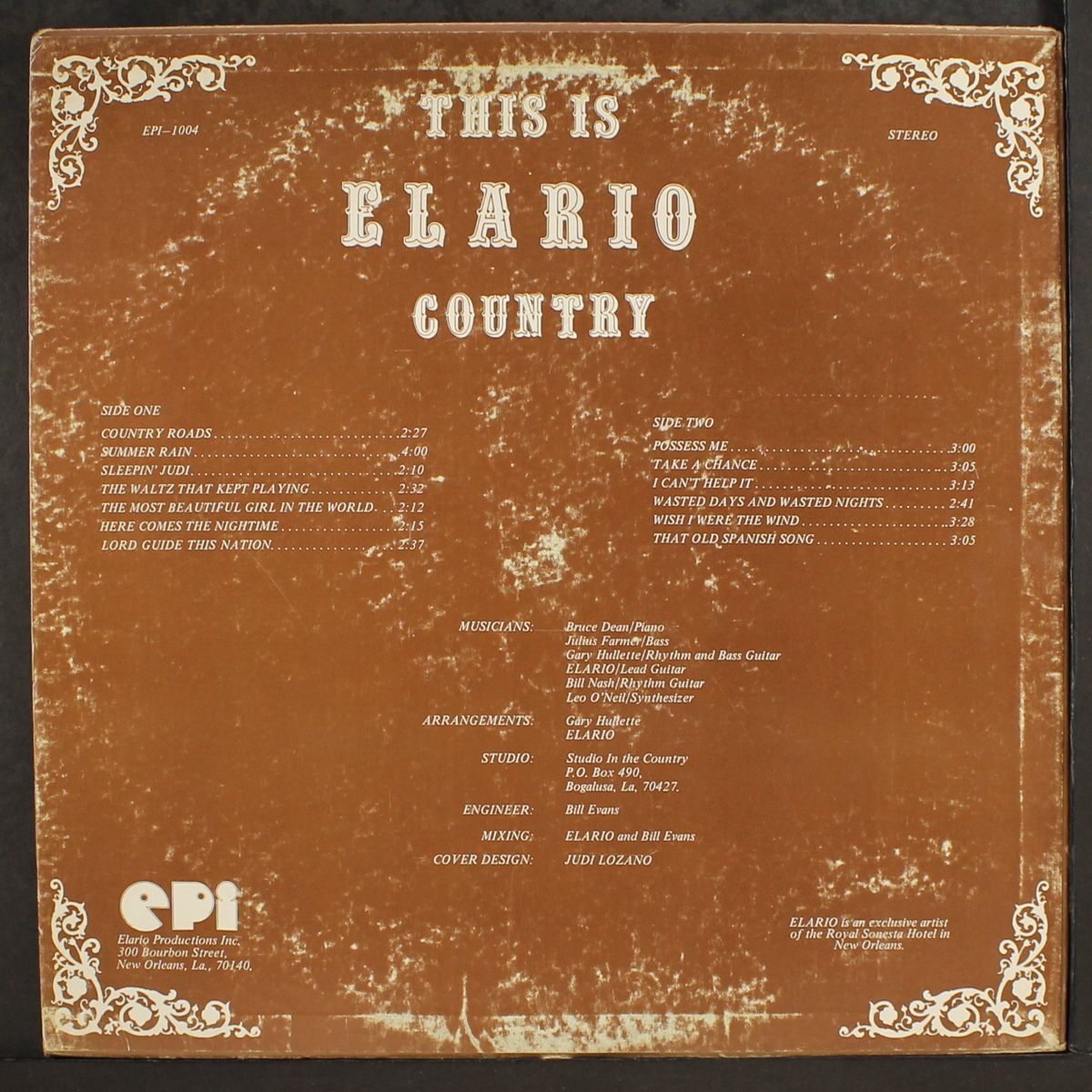 this is elario country by ELARIO