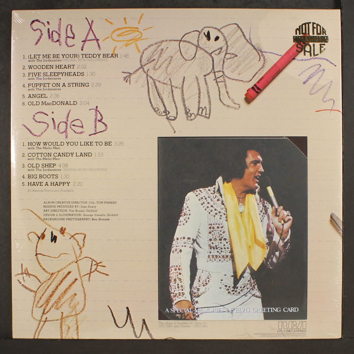 sings for children and grownups too! by ELVIS PRESLEY