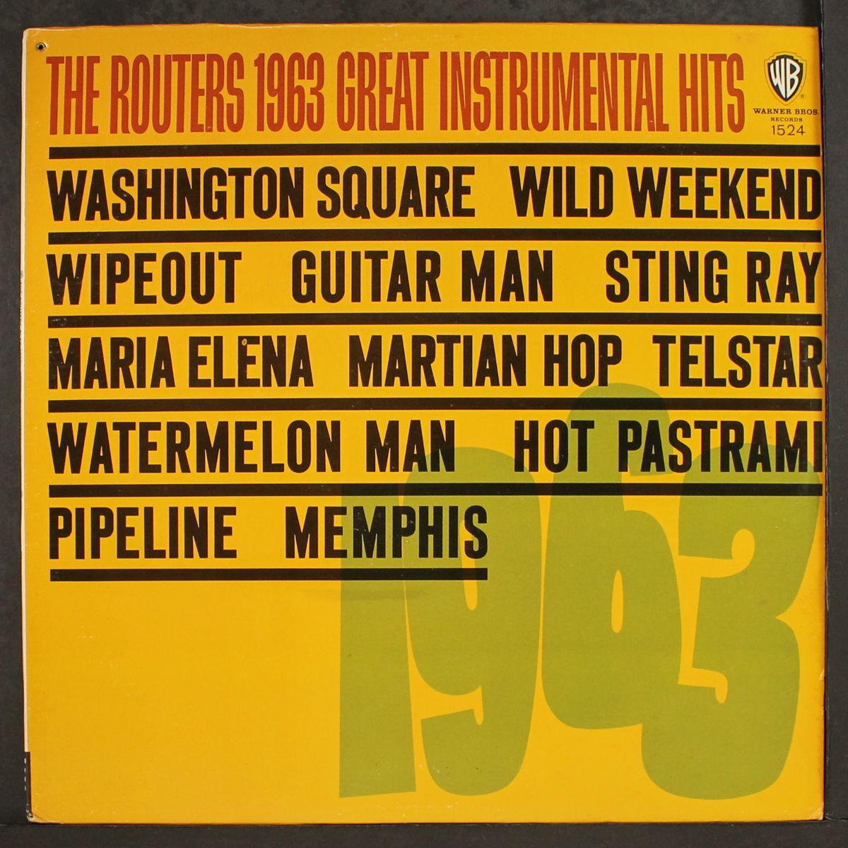the routers play 1963's great instrumental hits by ROUTERS