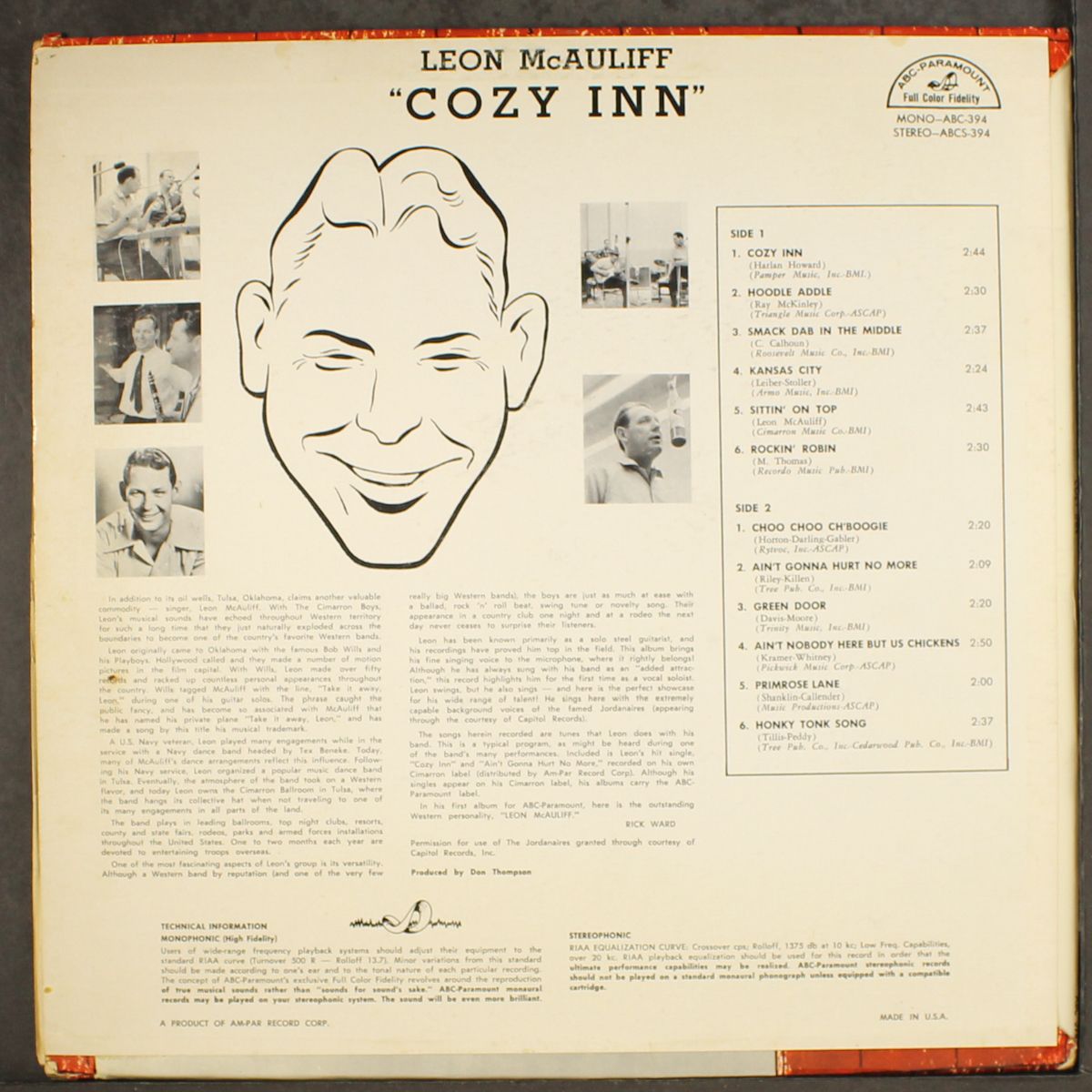 cozy inn by LEON MCAULIFF