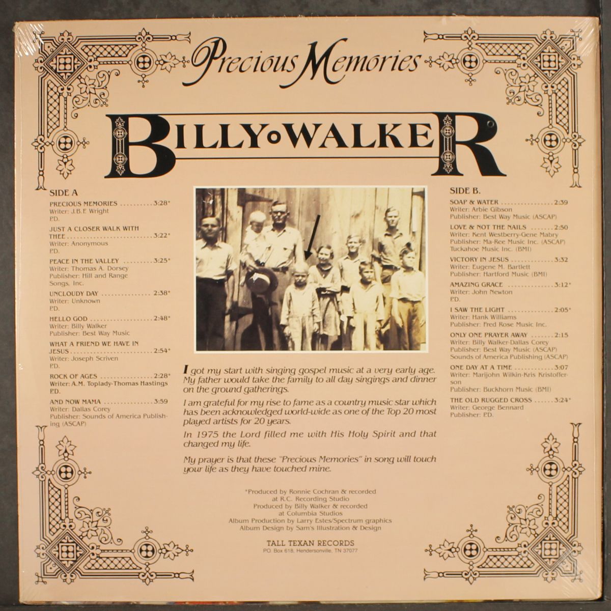 precious memories by BILLY WALKER