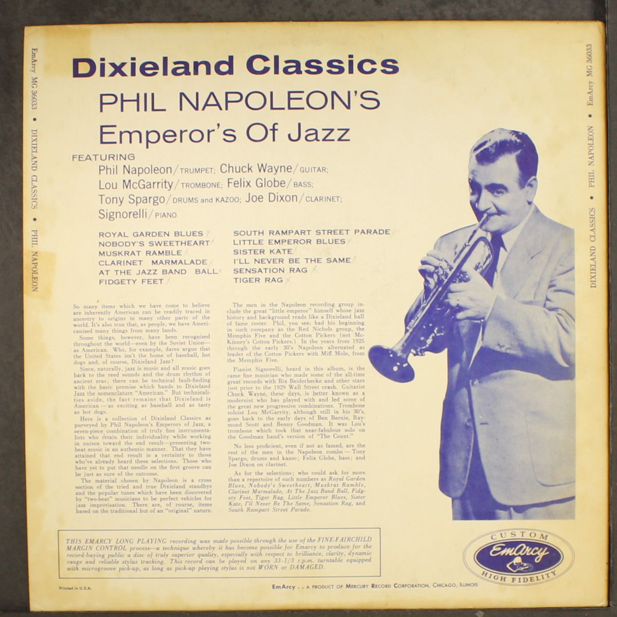 dixieland classics by PHIL NAPOLEON
