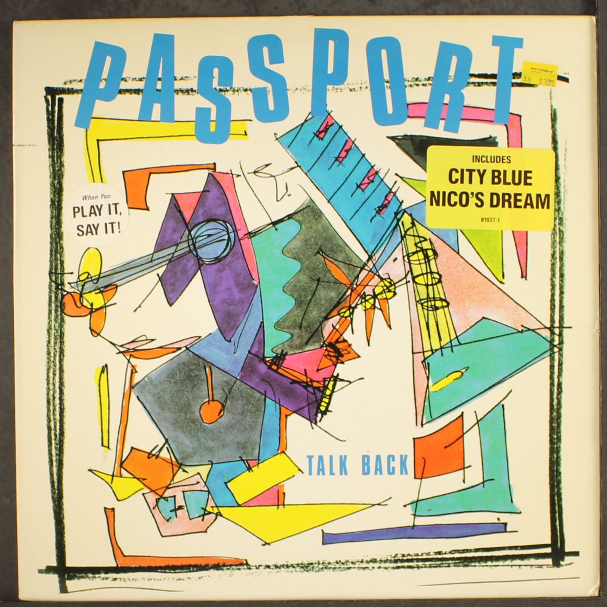 talk back by PASSPORT