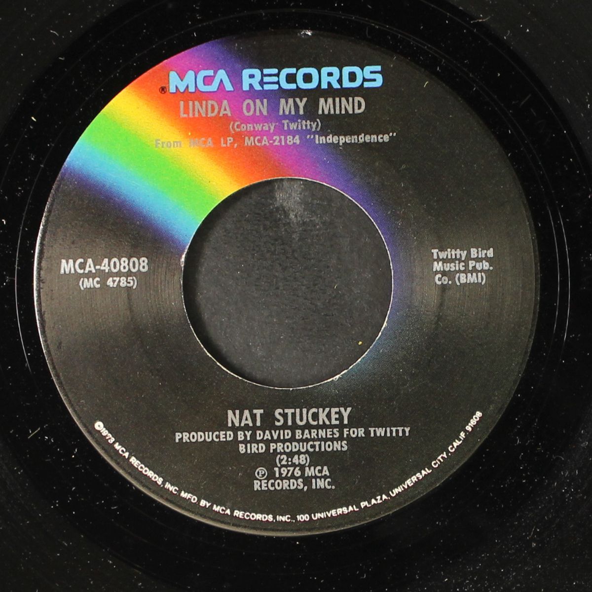 i'm coming home to face the music / linda on my mind by NAT STUCKEY