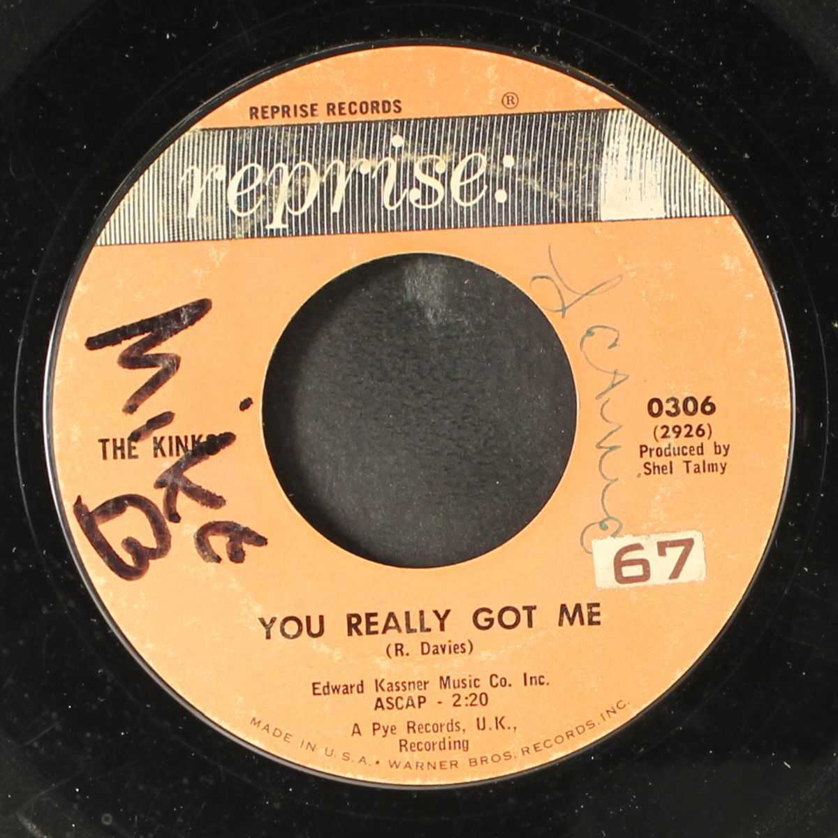 you really got me / it's all right by KINKS
