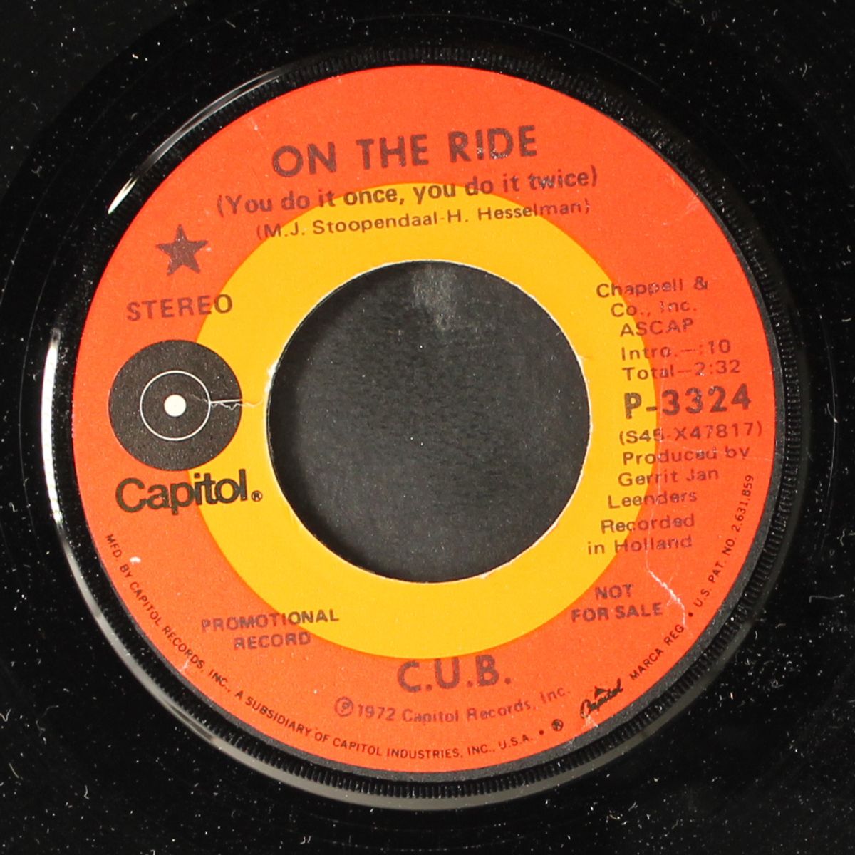 on the ride / mono by C.U.B.