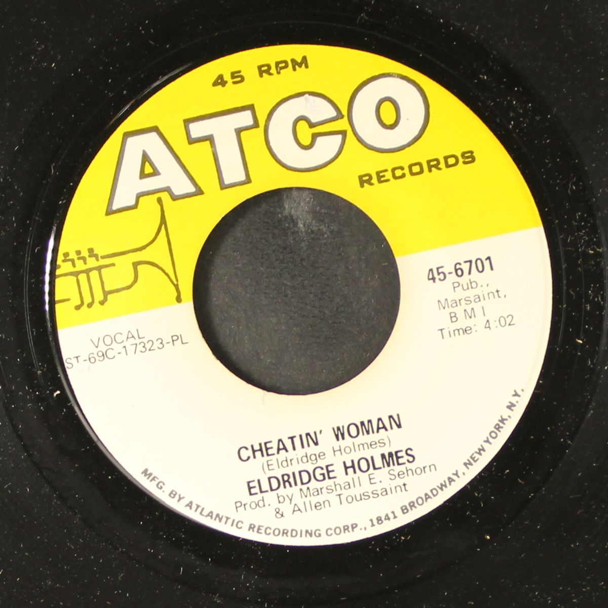 pop, popcorn children / cheatin' woman by ELDRIDGE HOLMES